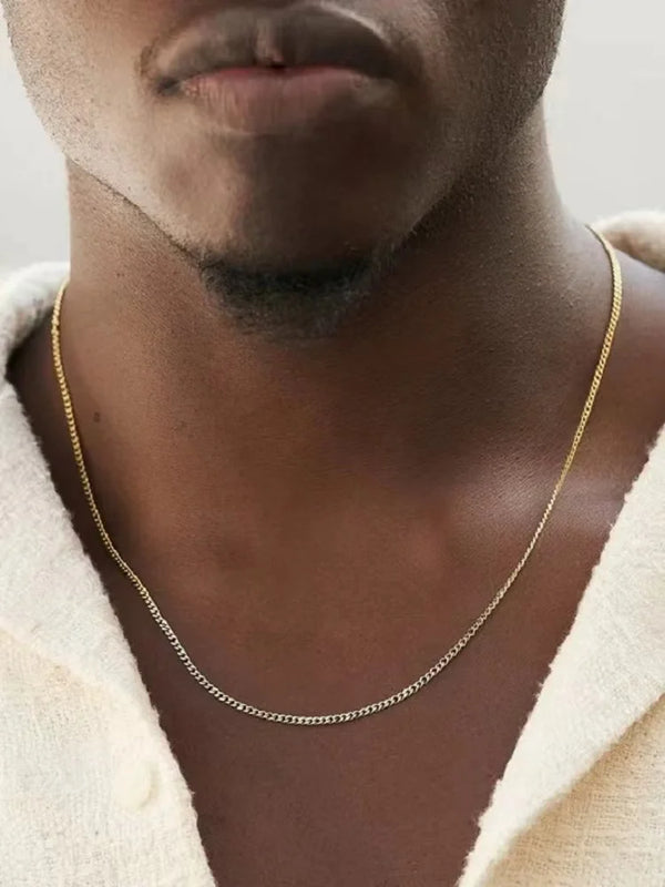 Minimalist Cuban Link Necklace